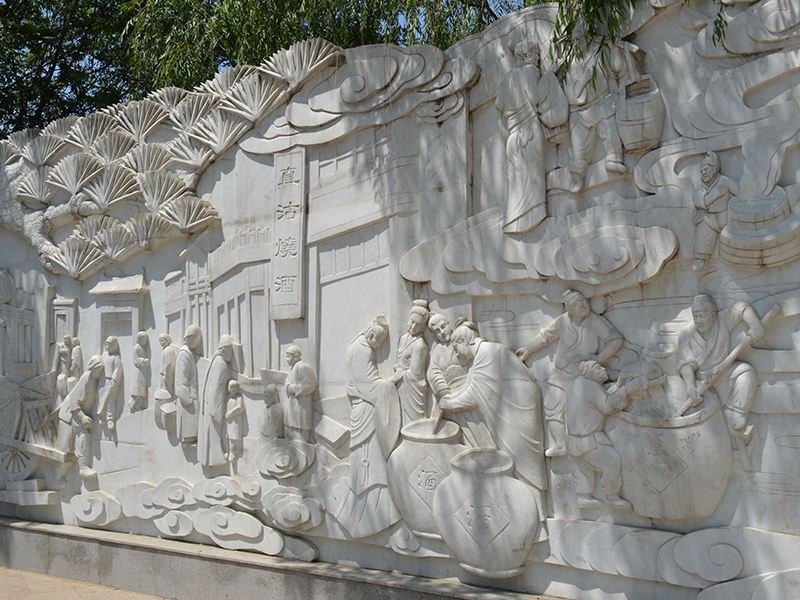 石雕文化墙