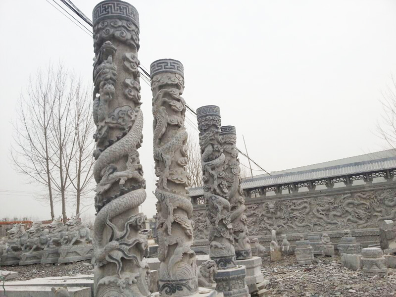 石雕龙柱的雕刻以及安装意义(图3)