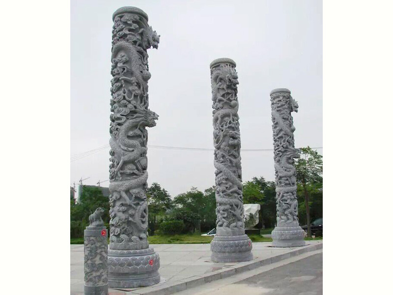 石雕龙柱的雕刻以及安装意义(图4)